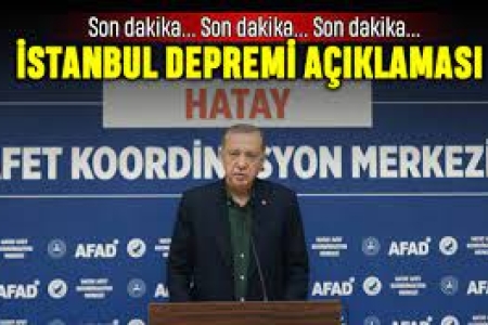 Cumhurbaşkanı Erdoğan tek tek açıkladı: İstanbul depremi için özel plan geliyor! Bunlar zorunlu olacak!